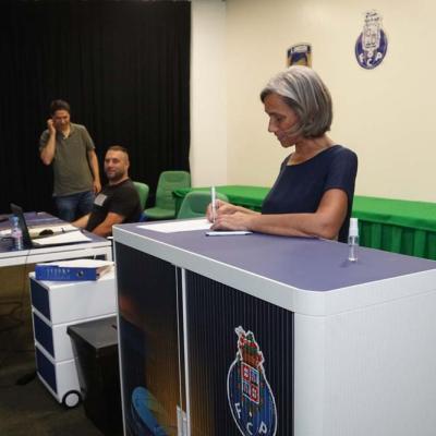 Cristina Saavedra Presidente - Tomada Posse